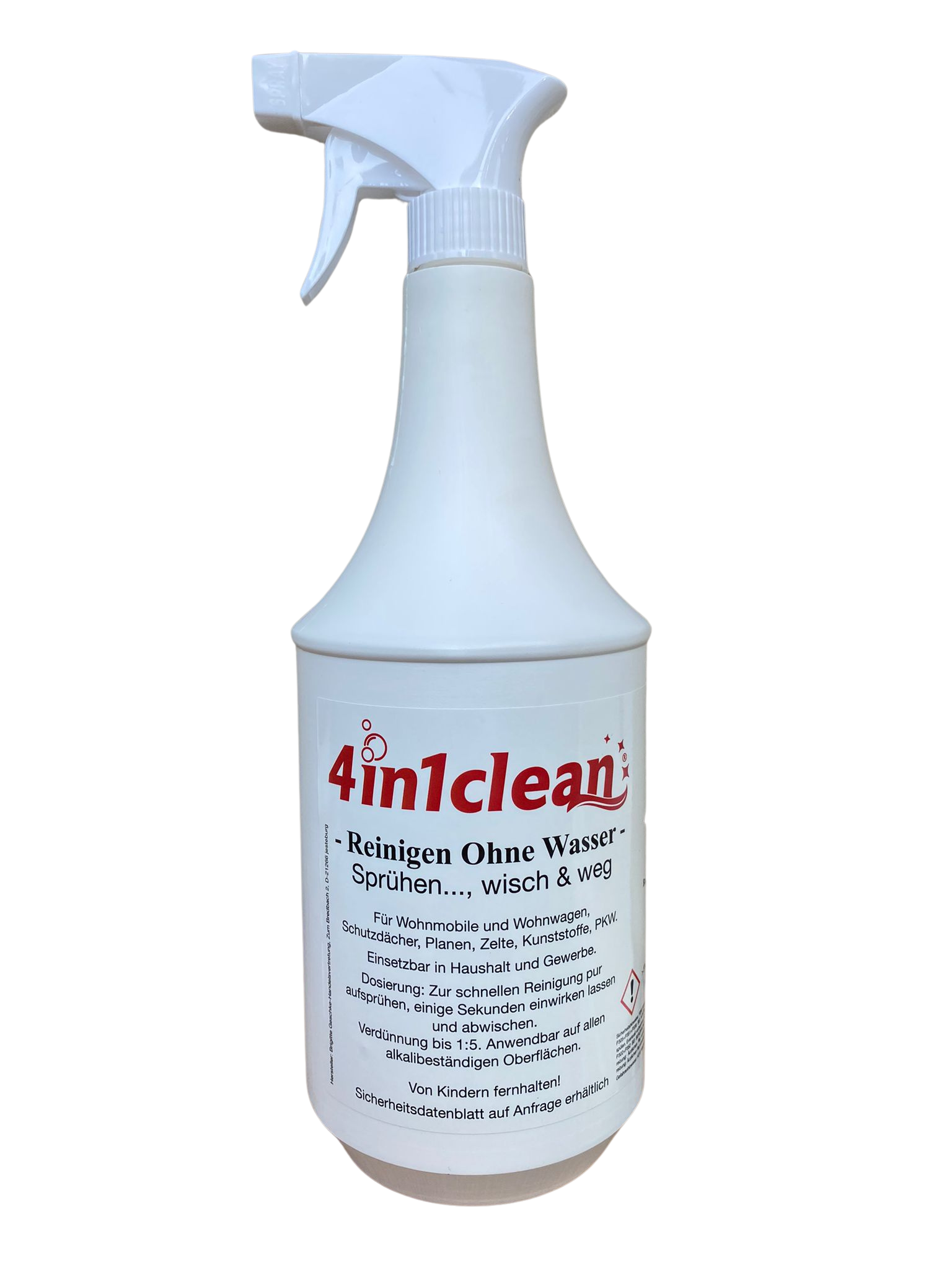 4in1clean – Začetni komplet – 1000 ml